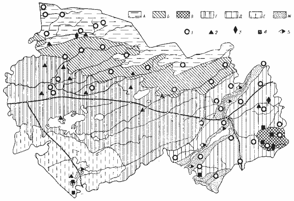 Распространение клещей рода Dermacentor.