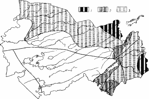 Географическое распределение бурундука в Новосибирской области