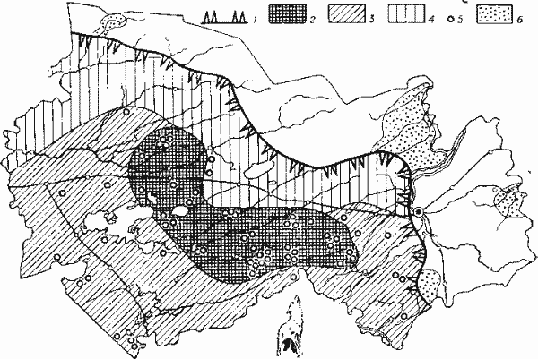 Распространение волка.