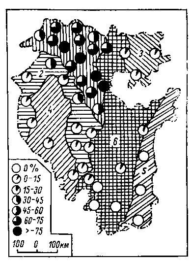 Распространение черных хомяков (Cricetus cricetus) в Башкирии. Распространение черных хомяков (Cricetus cricetus) в Башкирии.